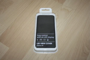 Samsung LED View Cover (EF-NG960) für Galaxy S9, Schwarz - Bild 1 von 6