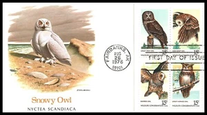 USA FDC - 1978 - American Owls, Scott # 1760-63, Fleetwood Combo - Picture 1 of 1