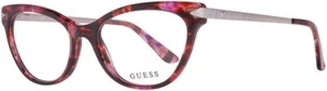 Guess GU-2683-074 Pink Cat-Eye Women's Acetate Eyeglasses 52x17x140mm - Picture 1 of 5