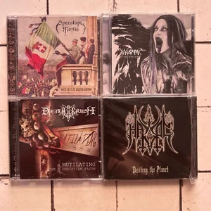 LOTTO 4 CD BLACK METAL: Deathcrush, Speculum Mortis, Havoc... - Imagen 1 de 1