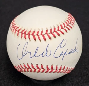 ORLANDO CEPEDA Signed Official MLB Baseball-HOF-SAN FRANCISCO GIANTS-PSA - Picture 1 of 8