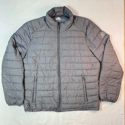 ZeroXposur Puffer Jacket Mens Large ThermoCloud Coat Quilted Slate Heather Gray - Image 1 of 4