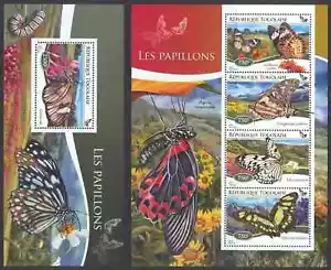 Togo - Butterfly/ Butterflies / Insects / Fauna on stamps MNH** - SN. - Picture 1 of 1