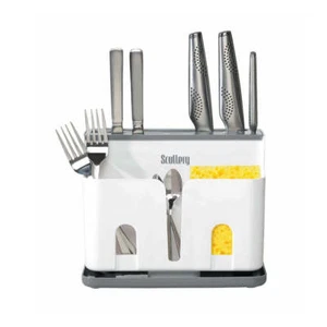 Scullery Pura II Cutlery Caddy 22.5X11.5X18.5cm - Picture 1 of 3