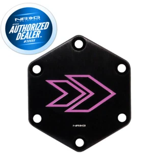 NEW NRG Aluminum Steering Wheel Horn Delete Plate w Arrow + Hardware STR-620PP - Picture 1 of 1