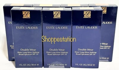 Base de maquillaje transparente de larga duración Estee Lauder Double Wear SPF19 ELIGE TONO Foto 1 de 2