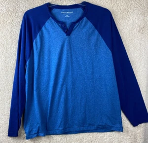 Lucky Brand Herren Größe Large 2 Tone Style Langarm T-Shirt dehnbar - Bild 1 von 9
