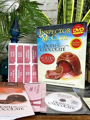 Classic Detective Murder Mystery Dinner Party with DVD Death By Chocolate Game - Image 1 of 4