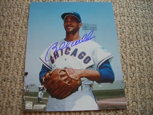 Billy Williams signed Chicago Cubs photo! HOF 1987! Autograph! - Picture 1 of 1