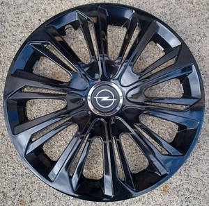 4 Radkappen 16 Zoll STRONG schwarz glanz für Opel NUR Pkw ! - Bild 1 von 3