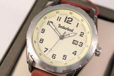 Timberland Original Uhr All Edelstahl Lederband 10ATM TBL.13330XSUS  OVP