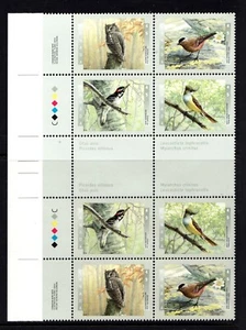 1998 - #1713a MNH Left Gutter Margin Block from Press Sheet - Canadian Birds II - Picture 1 of 1