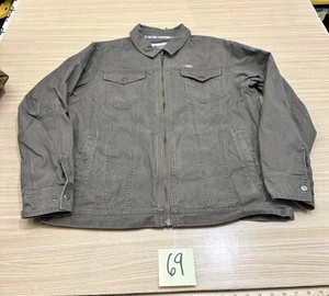 Mountain Khakis Jacket Adult Men's Large Brown Canvas Work Full Zip - Picture 1 of 10