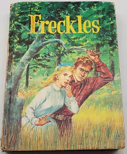 Freckles by Gene Stratton Porter Vintage 1961 Printing Whitman Classics - Foto 1 di 12