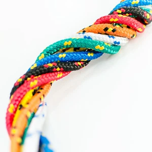 6mm CORDE POLYPROPYL?NE tress� ganse synth�tique �tanche l�ger voile - Photo 1/8