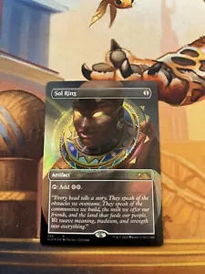 Sol Ring FOIL NM Secret Lair Black is Magic - Picture 1 of 2