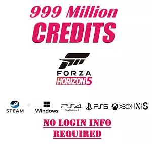 Forza Horizon 5 | x999 Million CREDITS - 100% Safe - XBOX/PLAYSTATION/PC/STEAM - Picture 1 of 1