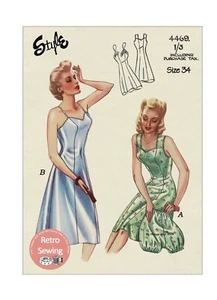 Busto modello cucito slip e mutandine guerra anni 40 34 - copia - Foto 1 di 2