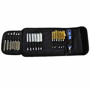 Juego de cepillos de alambre detallado, mini cepillos de limpieza de cables, limpiador de tuberías 20 piezas SIL239 - Imagen 1 de 1