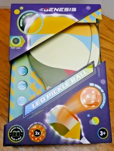 Genesis LED Pickle Ball 2er Set LED Paddel & LED Kugeln - Bild 1 von 4