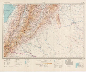 Russian Soviet Military Topographic Map - CALI (Colombia), 1:1 000 000, ed. 1966 - Picture 1 of 3