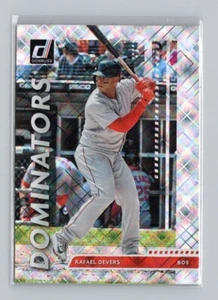 2020 Donruss #D-5 Rafael Devers Dominators Rapture - Picture 1 of 2