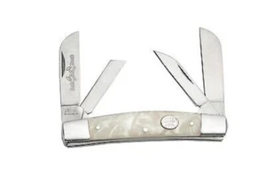 4 Blade Congress Folding Pocket Knife Imitation Pearl Handles - NEW in Box - Picture 1 of 1