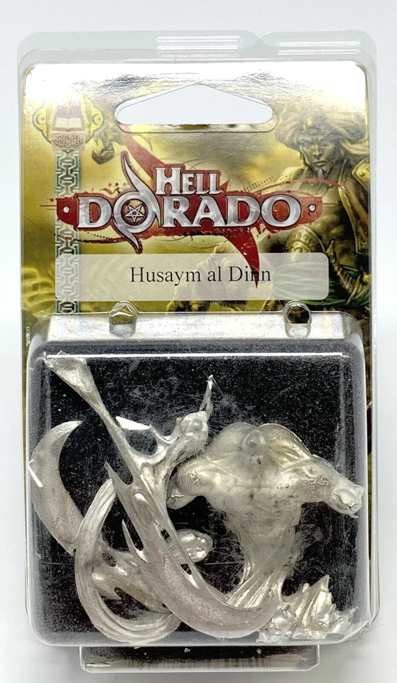 Hell Dorado: Saracens - Husaym al Din НОВЫЙ В КОРОБКЕ МЕТАЛЛИЧЕСКИЙ DJINN ШИФР STUDIOS - Изображение 1 из 2