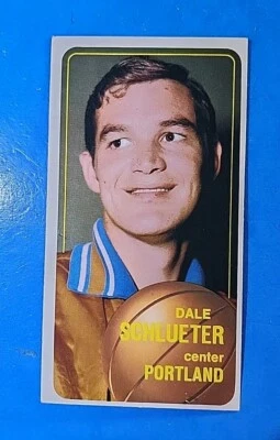 1970-71 TOPPS NBA TALL BOYS #164 DALE SCHLUETER EX-MINT BLAZERS - Image 1 of 2
