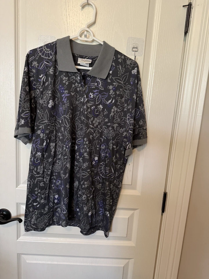 Polo de golf Sportfolio de Marcia M nuevo sin etiquetas VER MEDIDAS Foto 1 de 3