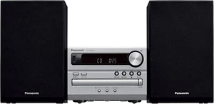 Sistema estéreo de CD mini-componente Panasonic SC-PM250-S plateado memoria USB Bluetooth - Imagen 1 de 4