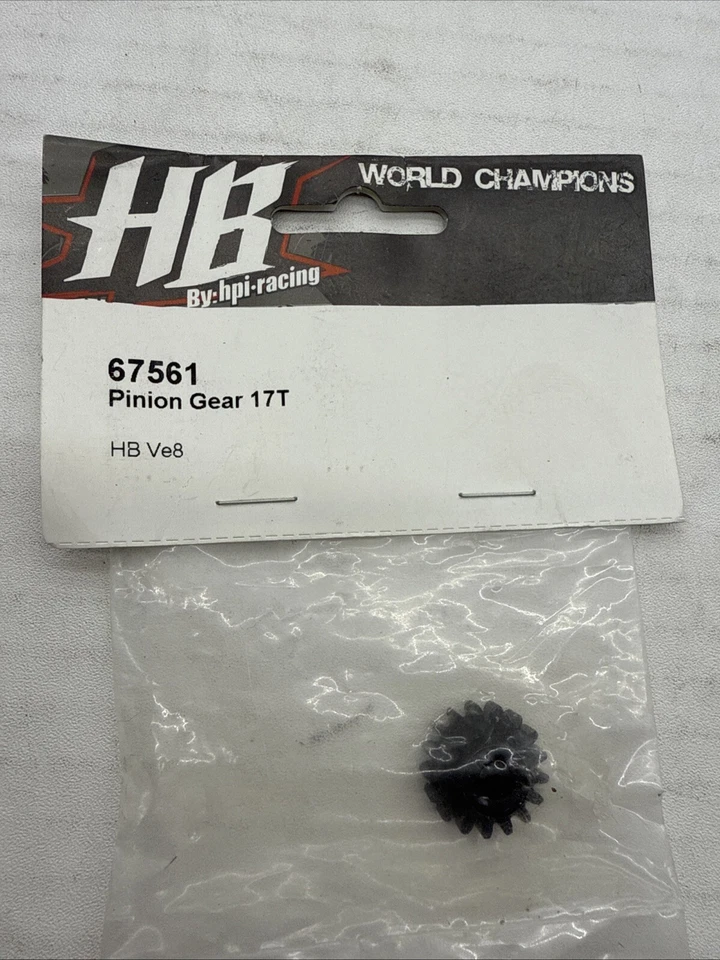 HB hpi part#67561 pinion gear 17t B34 - Image 1 of 1