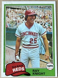 Ray Knight 1981 Topps Karte #325 NM-MT Zustand - Bild 1 von 2
