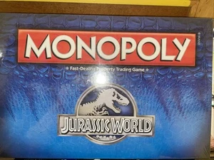 NEW - Gioco Monopoly JURASSIC WORLD Edizione 2015 - SIGILLATO - Foto 1 di 3