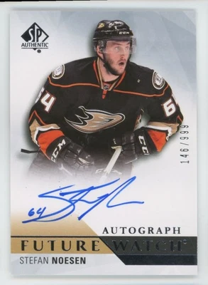 2015-16 SP AUTHENTIC Stefan Noesen FUTURE WATCH AUTO RC ROOKIE /999 - Image 1 of 2