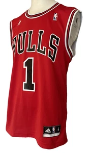 Derrick Rose #1 Chicago Bulls Adidas Oficial NBA Chaleco Jersey Pequeño EE. UU. 2011 - Imagen 1 de 10