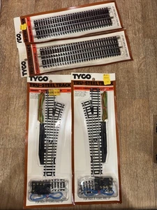 Vintage TYCO Tru-Steel HO Track 410 LH & 411 RH Remote Control Switch & 2 417 - Picture 1 of 4