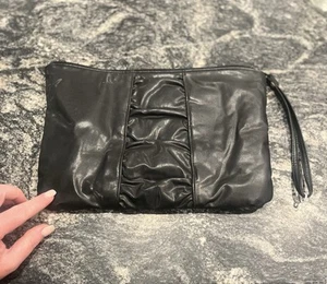 Bolsa grande de maquillaje coreana negra - Imagen 1 de 1