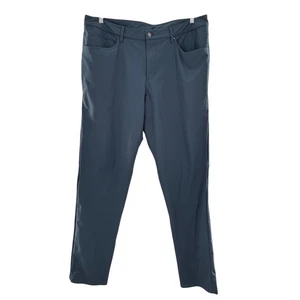 Lululemon ABC Pant Classic Warpstreme 37" — Iron Blue (Men's 38 Tall) - Picture 1 of 10