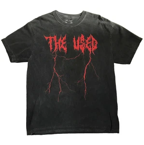 The Used The Tour T Shirt Rare Size X Large XL Lighting Skeleton - Picture 1 of 3