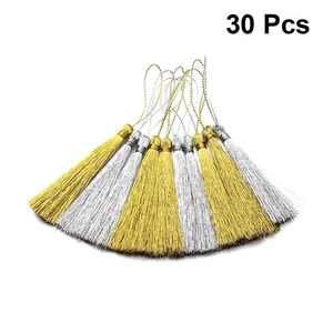 30 Pcs Silk Tassel Pendants for Bookmark Fans Lantern Curtain Decoration - Picture 1 of 12