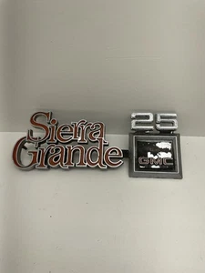 GMC Sierra Grande 25 Emblem - Picture 1 of 9