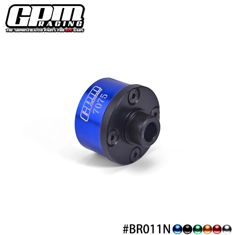 GPM Carbon Steel+Alloy 7075 Diff Case LOSI Baja Rey 1.0/2.0 Rock Rey Hammer Rey - Image 1 of 4