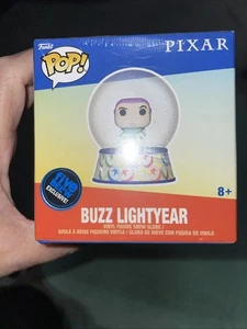 Funko Pop Pixar Buzz Lightyear SnowGlobe Vinyl Figure New Sealed - Picture 1 of 8