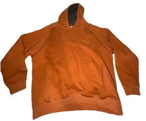 Columbia Hoodie Mens Large Rust Pullover Sweatshirt Marsupial Pocket Drawstring - Picture 1 of 6
