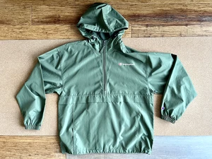 Champion Jacket Mens Windbreaker Green Sage Large Gym Sport Track Athletic - Picture 1 of 6