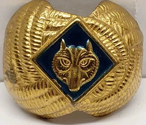 Vintage Cub Scouts BSA Boy Scouts Neckerchief Handkerchief Slide - Picture 1 of 5