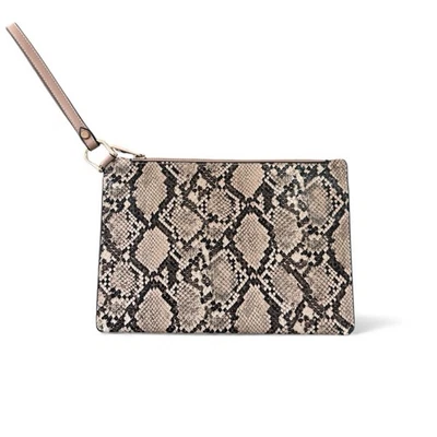 Новый день искусственной змеи рептилии кожи кошелек с ремешком бумажник застежки сумочки - Изображение 1 из 4