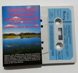 Musicassetta The most popular Finnish FOLK MELODIES Mc Music Cassette Tape No CD - Picture 1 of 1