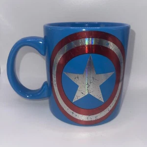 Marvel CAPTAIN AMERICA 20 oz/591 ml. LARGE CERAMIC COFFEE MUG - FREE SHIPPING!!! - Picture 1 of 7